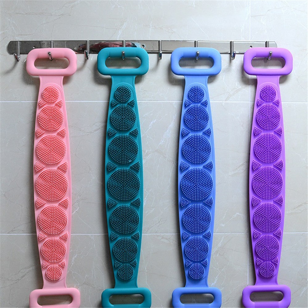 dây tắm cọ lưng silicon